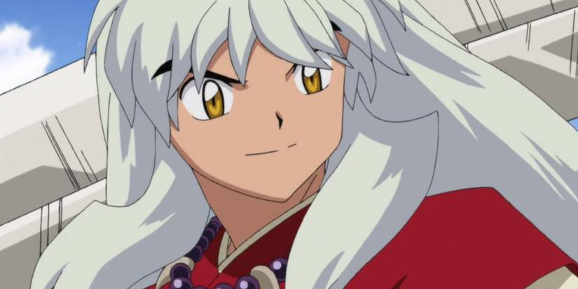 inuyasha smiling confidently