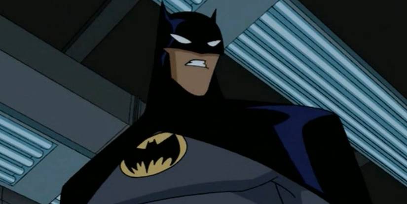Batman (voiced by Rino Romano) in the animated series 'The Batman'.