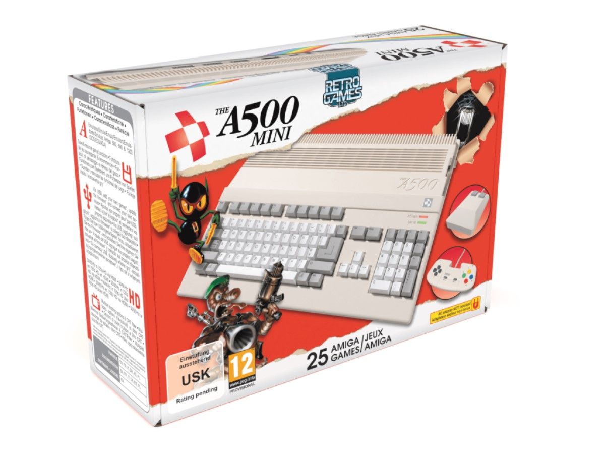 Amiga 500 Mini's Retro Games and Release Date Announced Alongside
