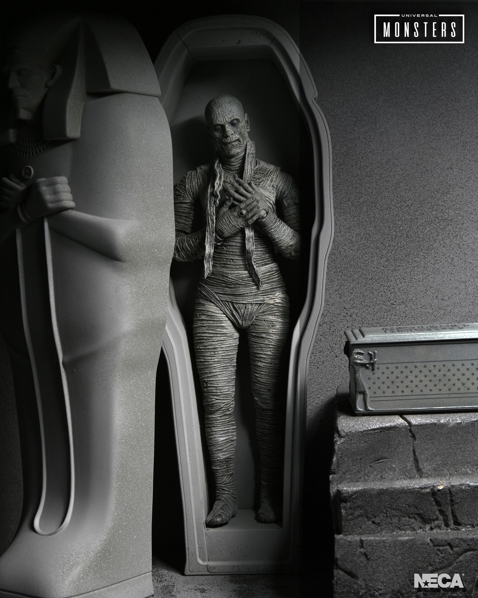 特撮 Universal Monsters - Mini Bust: Boris Karloff as The Mummy (1932) 特撮 Universal Monsters - Mini Bust: Boris Karloff as The