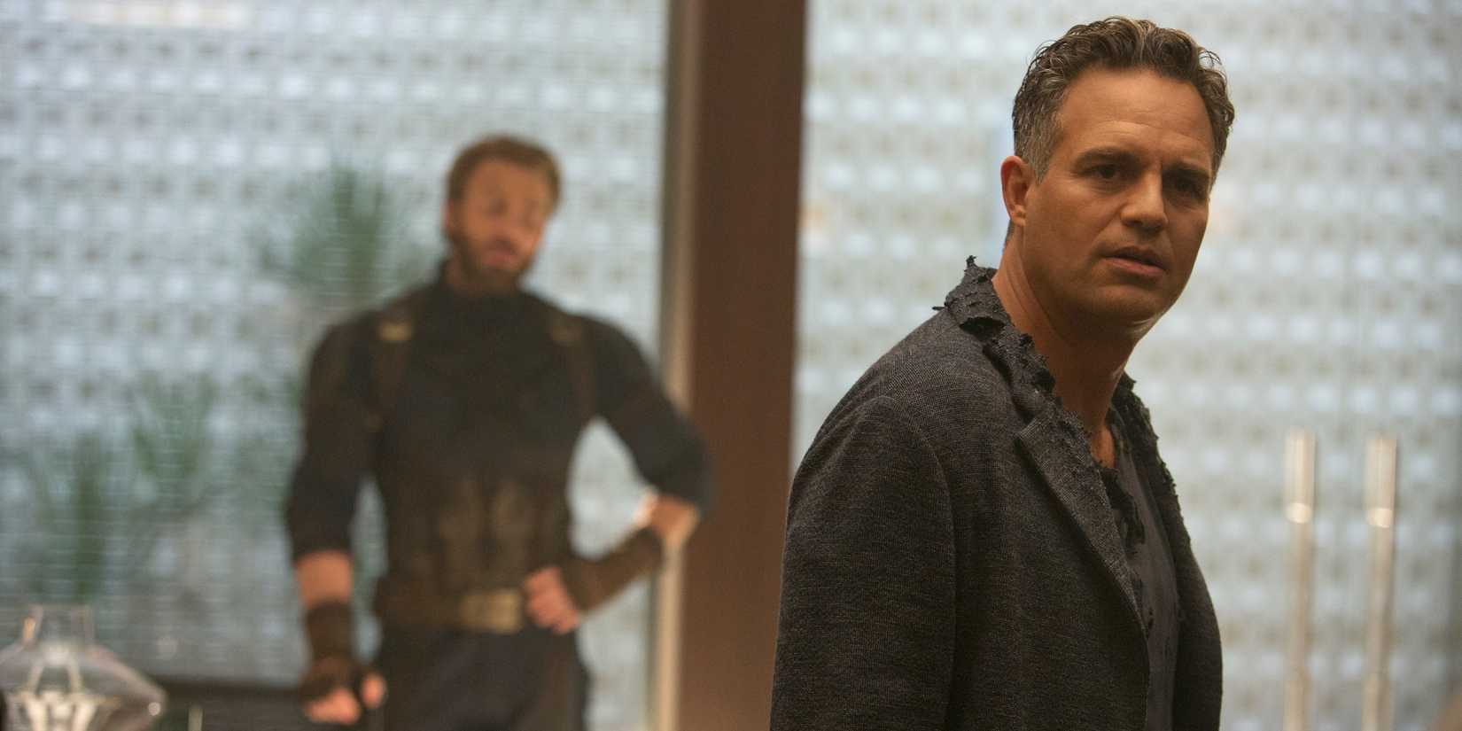 Bruce Banner parece confundido en Avengers: Infinity War
