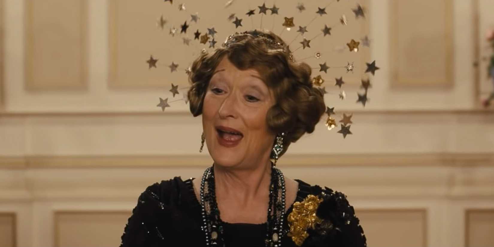 Florence Foster Jenkins singing in the movie Florence Foster Jenkins
