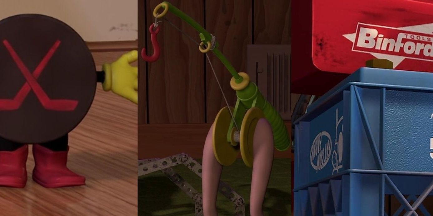 Pixar Easter Eggs Toy Story