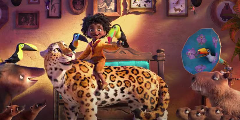 Antonio and animals in 'Encanto'