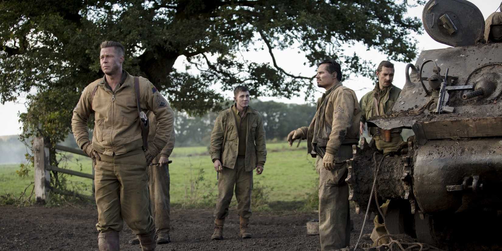 The tank crew of Fury (2014)