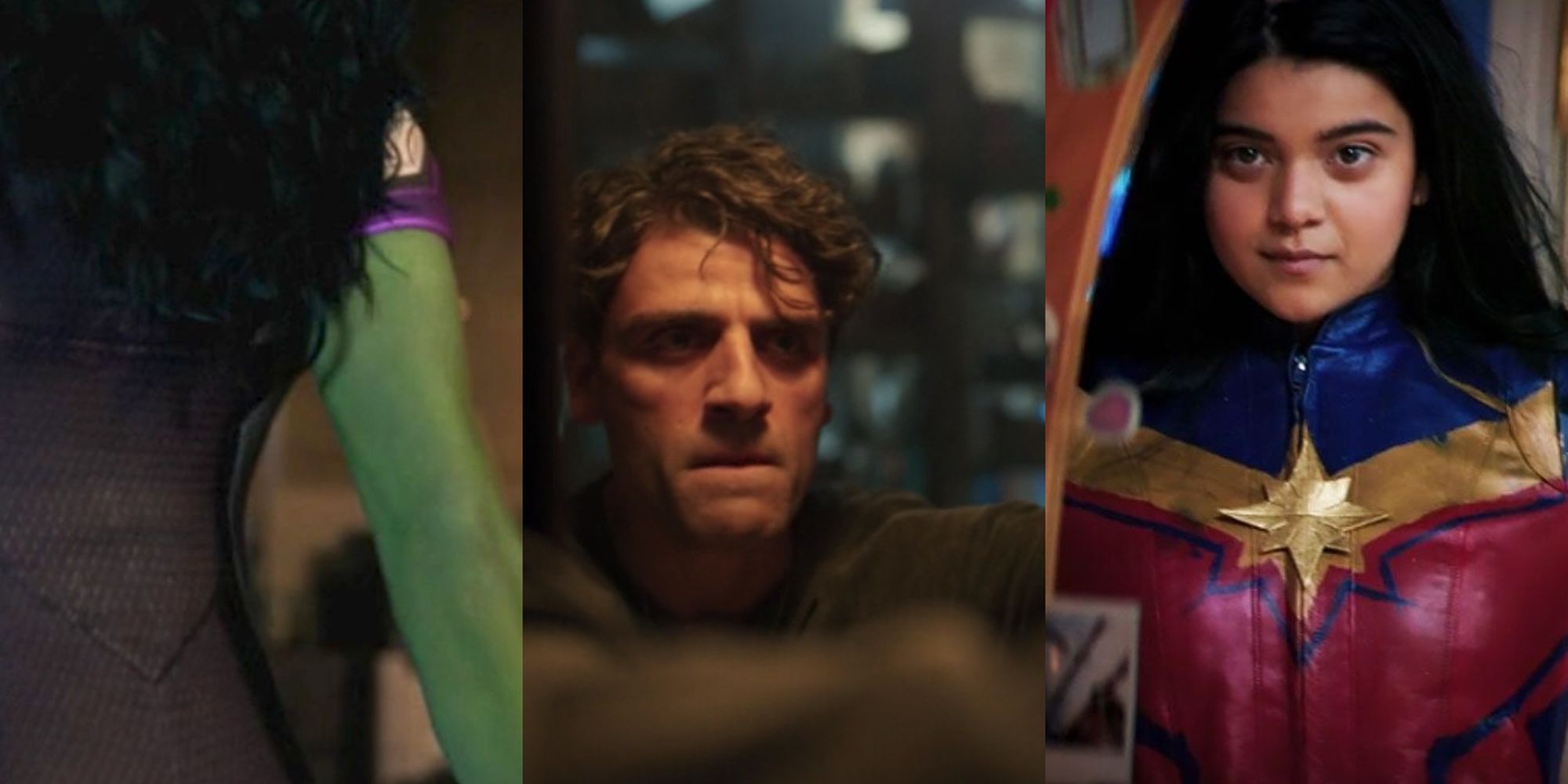 Moon Knight, Ms. Marvel and She-Hulk being teased for their respective shows