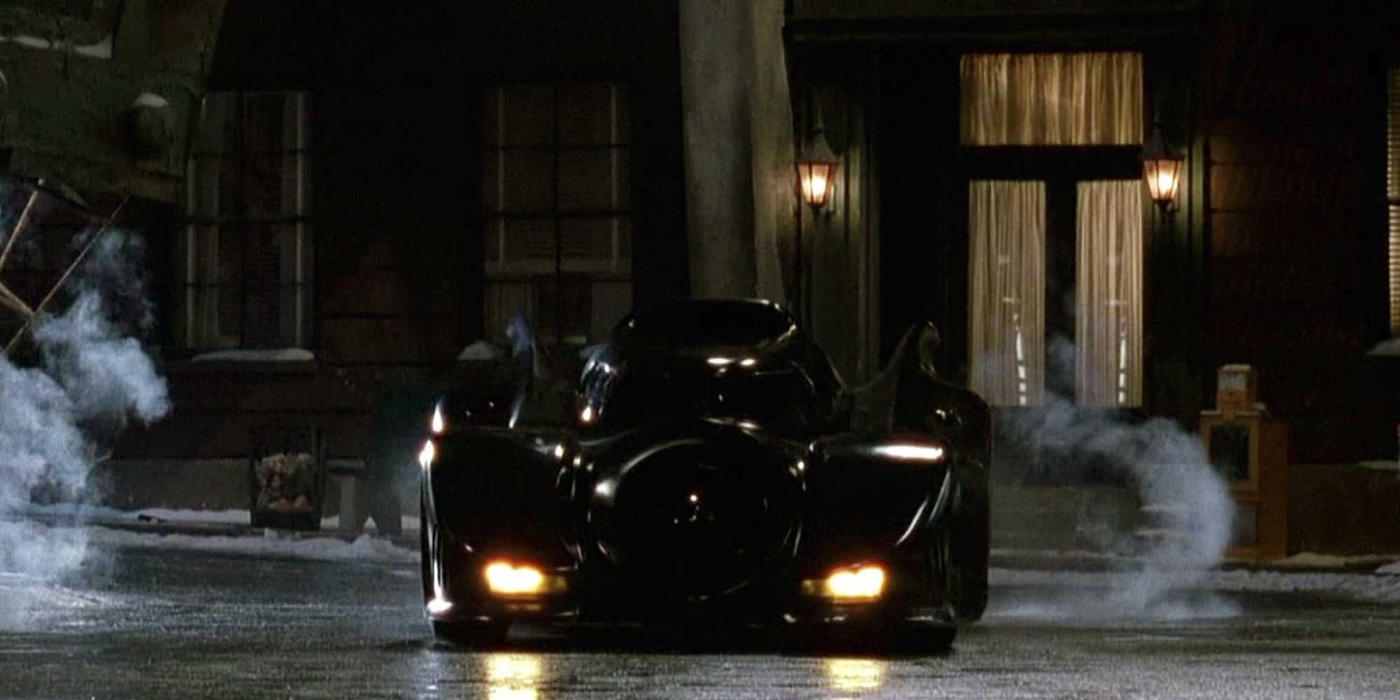 Batmobile Polycount The First Onscreen Batmobile Was a Caddy