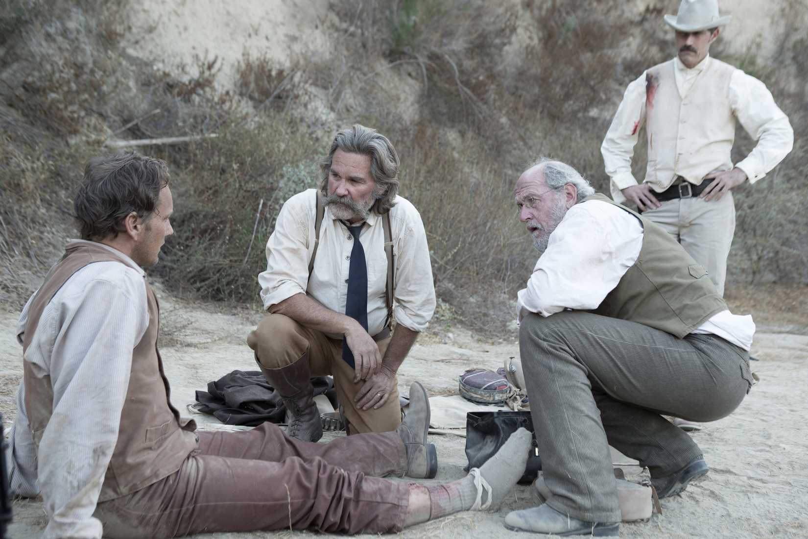 Kurt Russell and Patrick Wilson in Bone Tomahawk