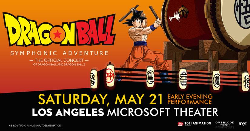 Dragon Ball Symphonic Adventure Live Orchestral Concert Debuting in LA