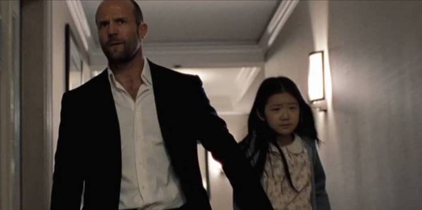 Jason Statham and Catherine Chan in 'Safe'