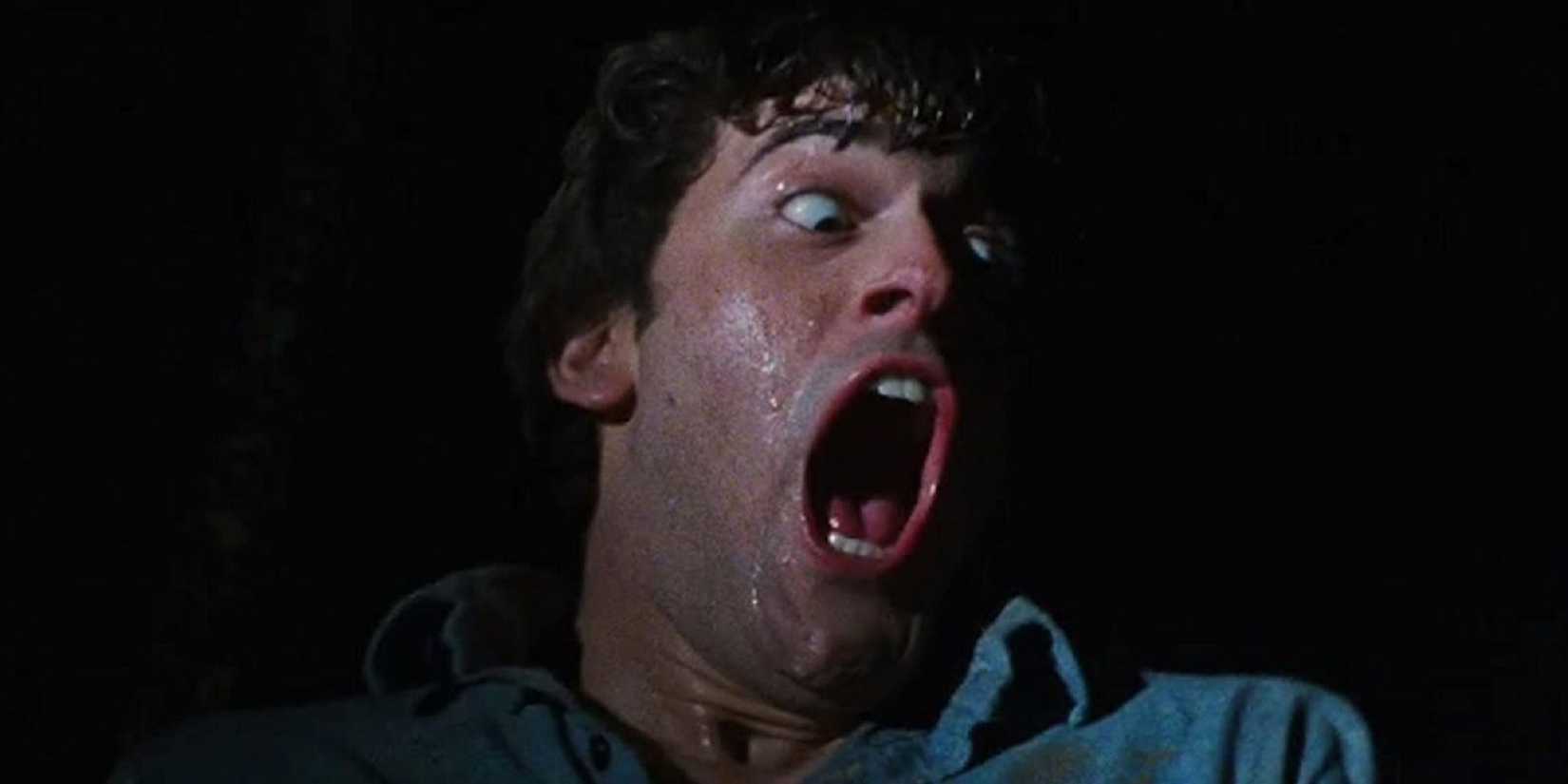 Bruce Campbell in The Evil Dead