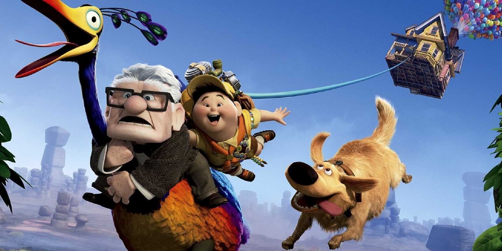 Up - Kevin Carl Russell Dug flying with house