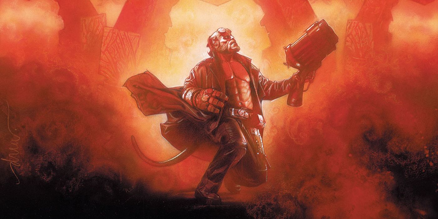 Hellboy II : The Art of the Movie　ヘルボーイ Hellboy 2: The Golden Army Gets Special Edition Poster From Vice Press