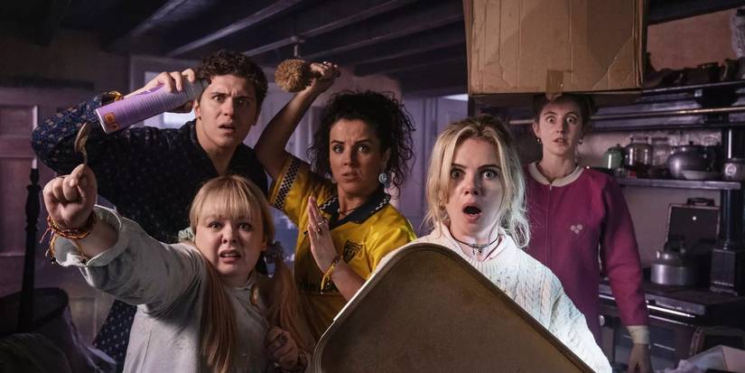The cast of 'Derry Girls' in Season 3.