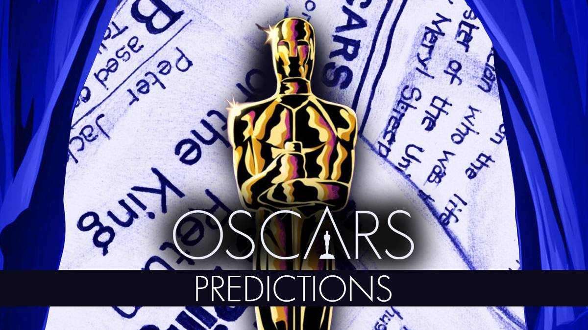 2022 OSCAR PREDICTIONS ALL CATEGORIES visual data 2