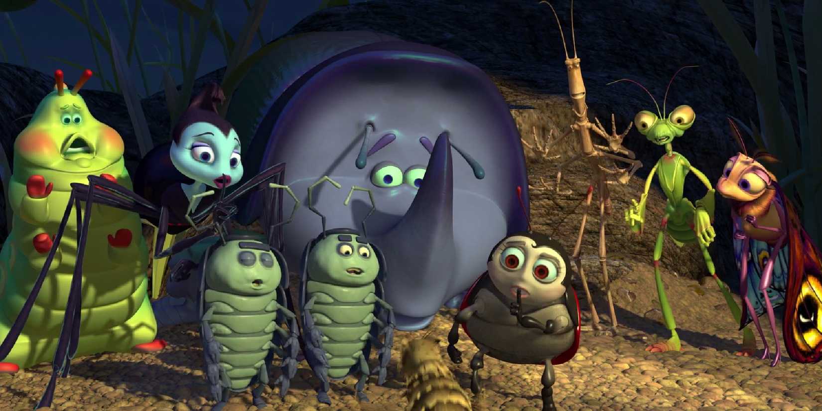The circus bugs of A Bug's Life