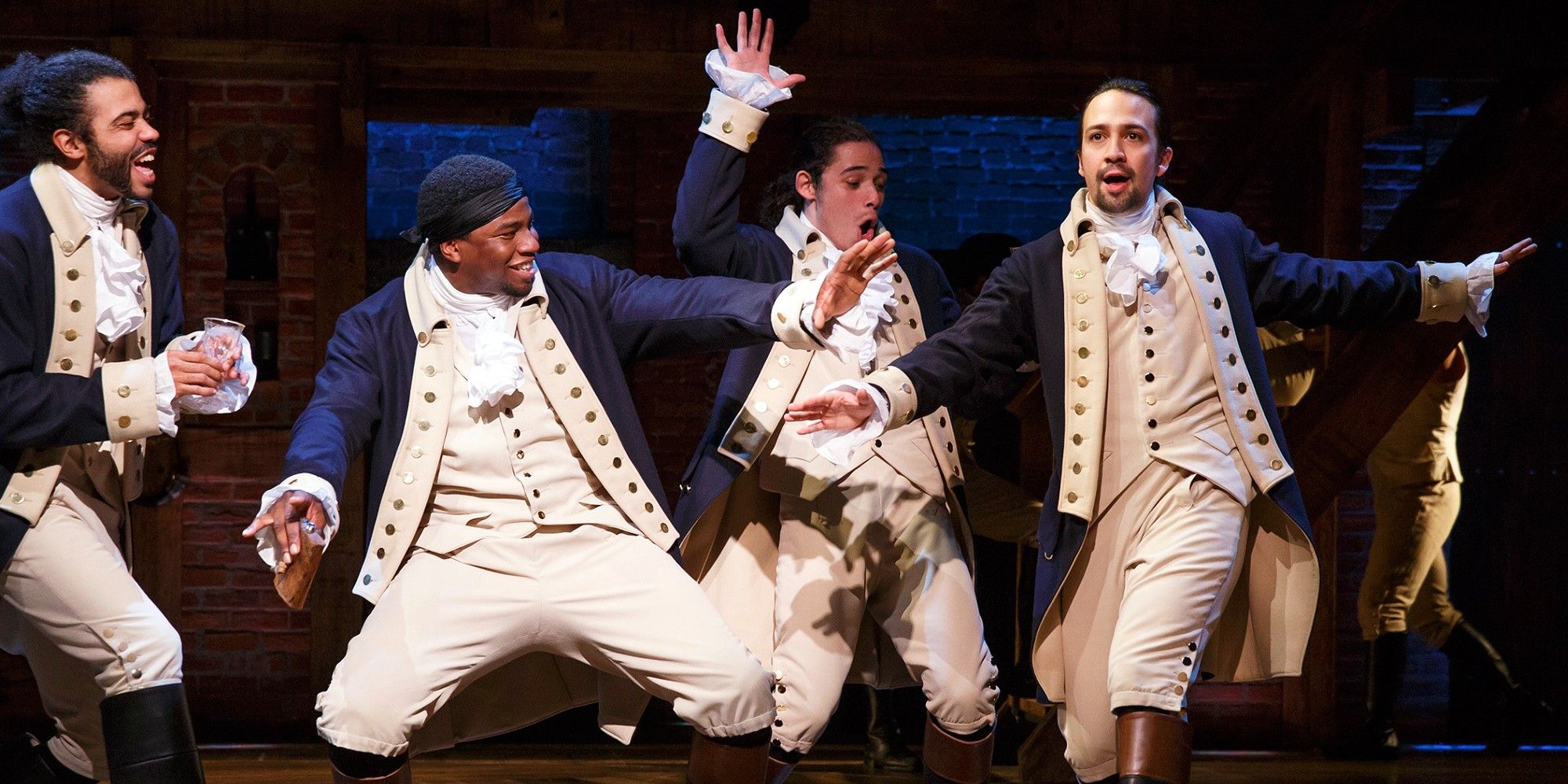 Cast of Hamilton on Disney+