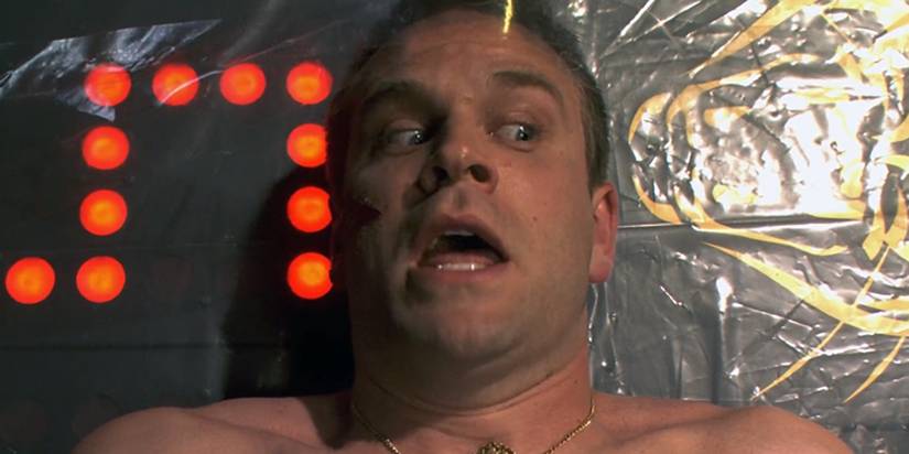 Joe Walker (John Brotherton) thought God would protect him from Dexter (Michael C Hall)... he was wrong