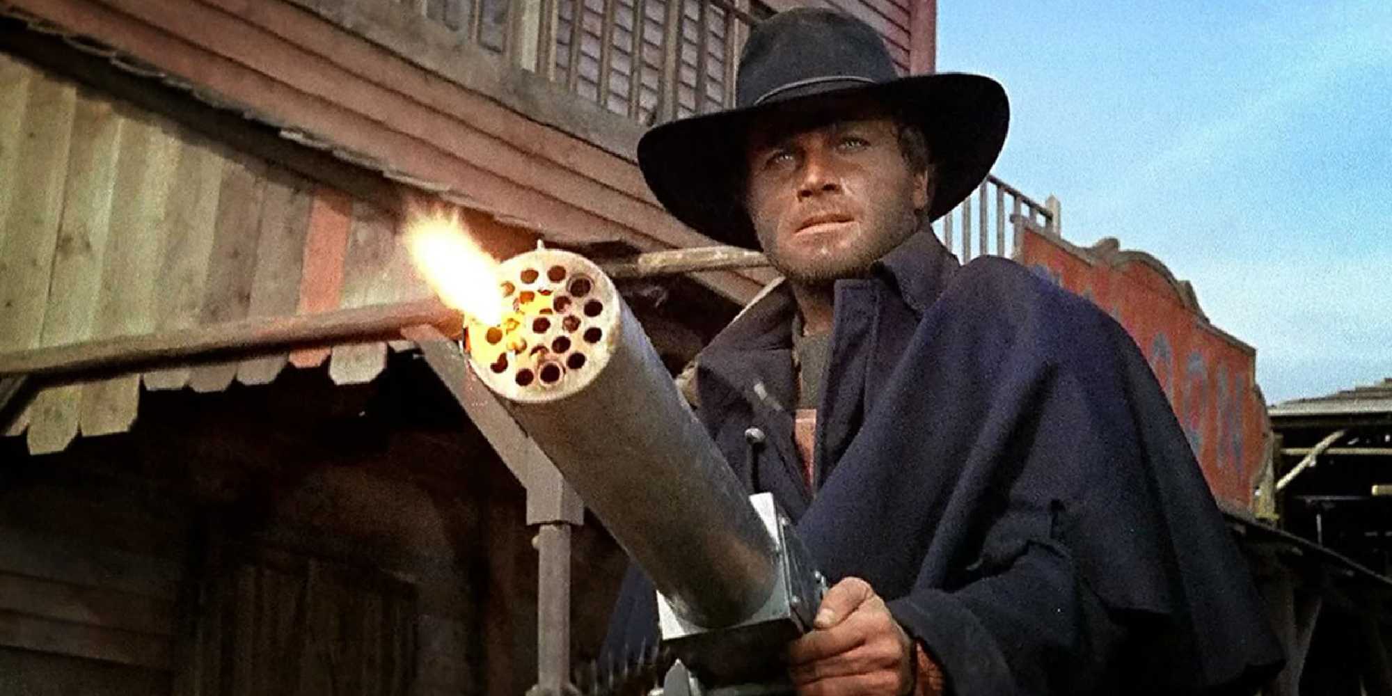 Franco Nero como Django em 'Django' (1966)