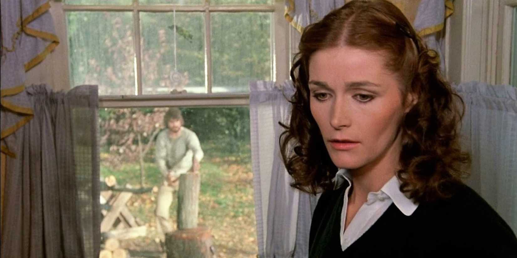 James Brolin and Margot Kidder in The Amityville Horror