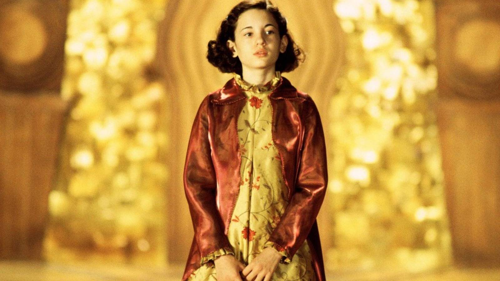 Ofelia in the underworld kingdom in Pan's Labyrinth