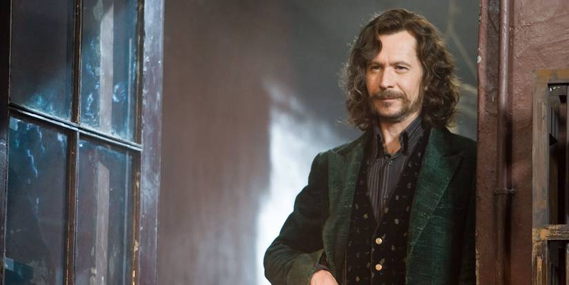 Sirius Black, played by Gary Oldman, in a green jacket in 'Harry Potter and the Order of the Phoenix.'