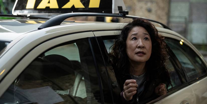 Sandra Oh in killing eve season 4 episode 6