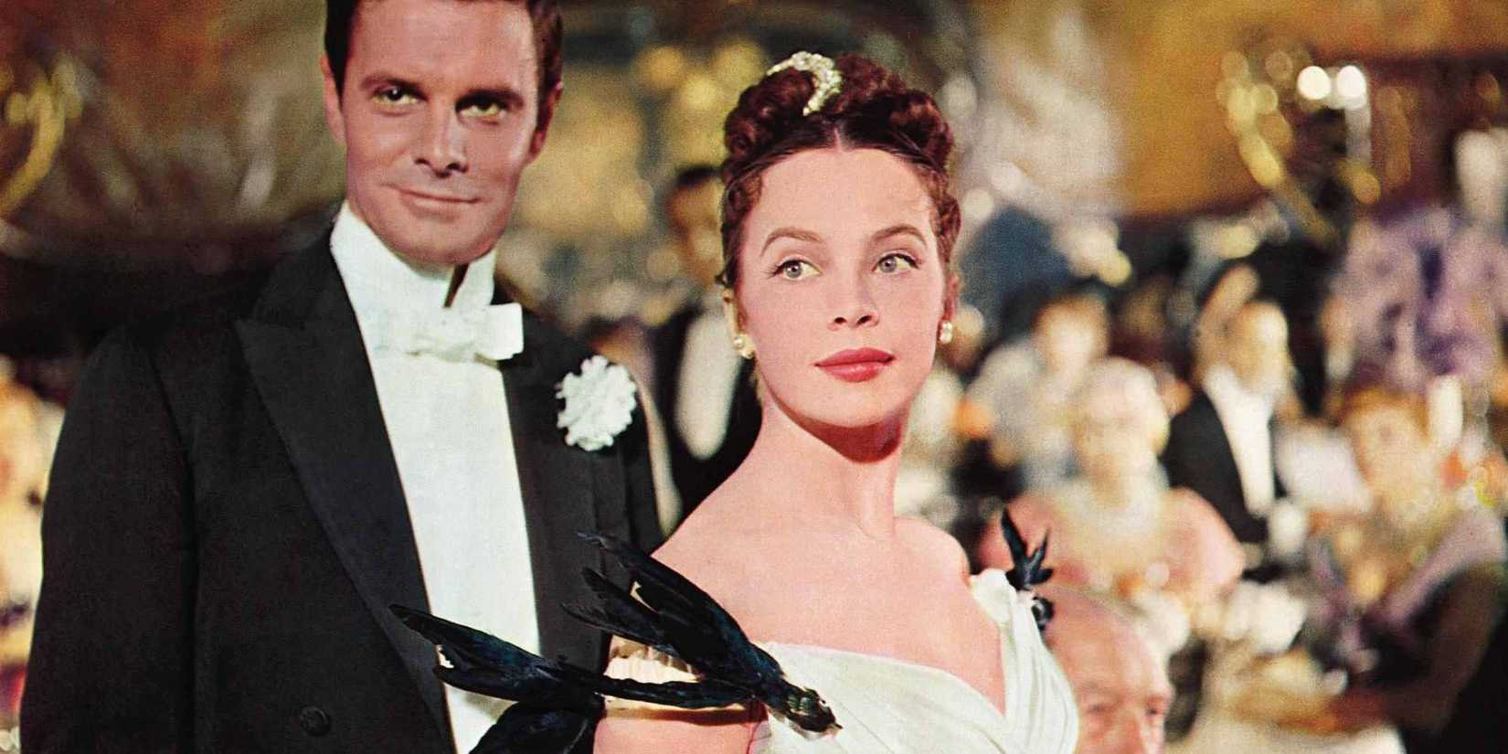 Gaston and Gigi in a party in the movie "Gigi"