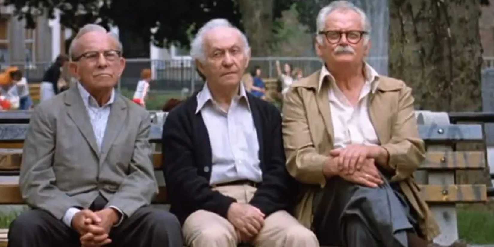 George Burns, Lee Strasberg, and Art Carney in 'Going in Style'