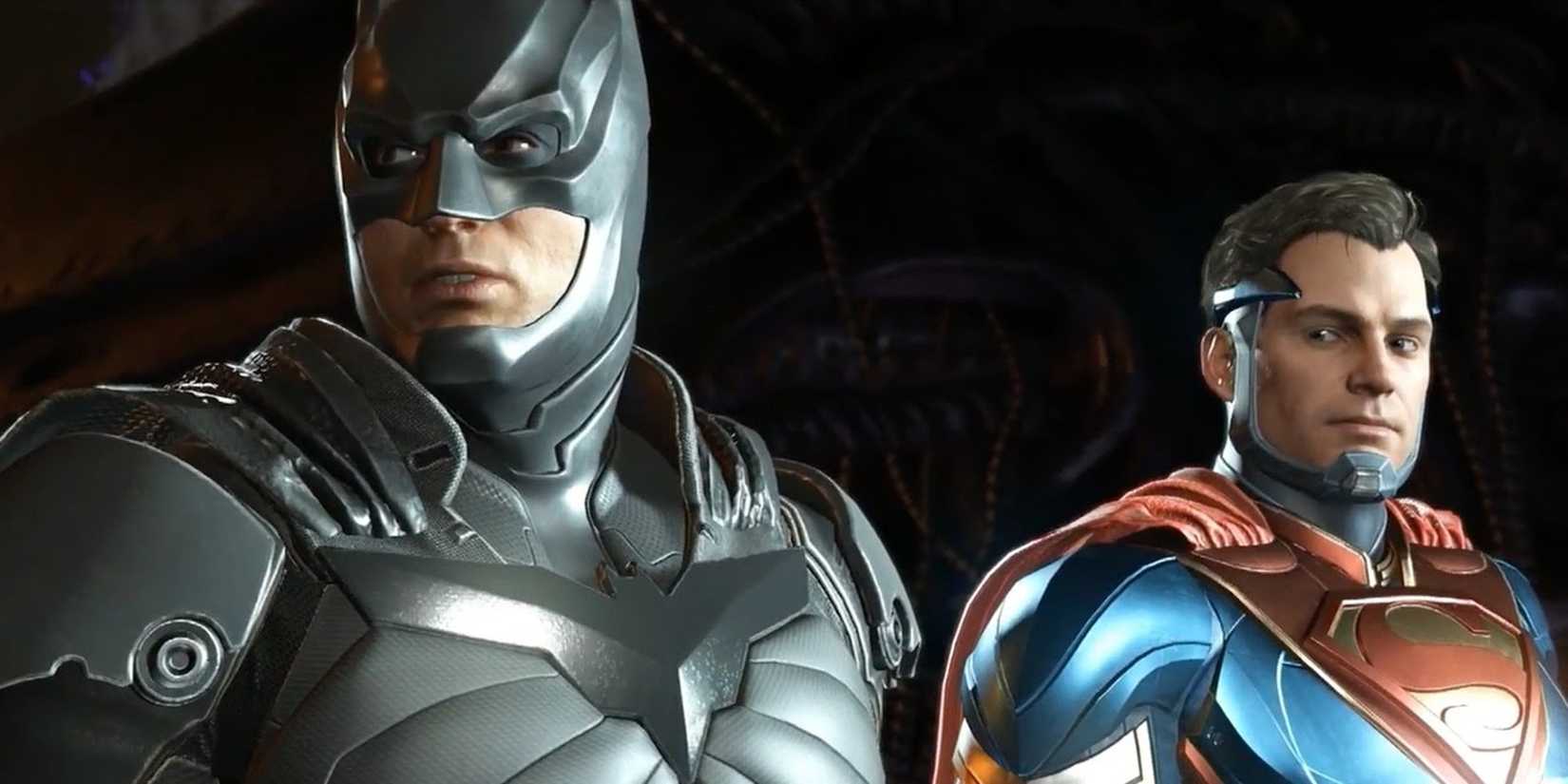 Batman and Superman in Injustice 2