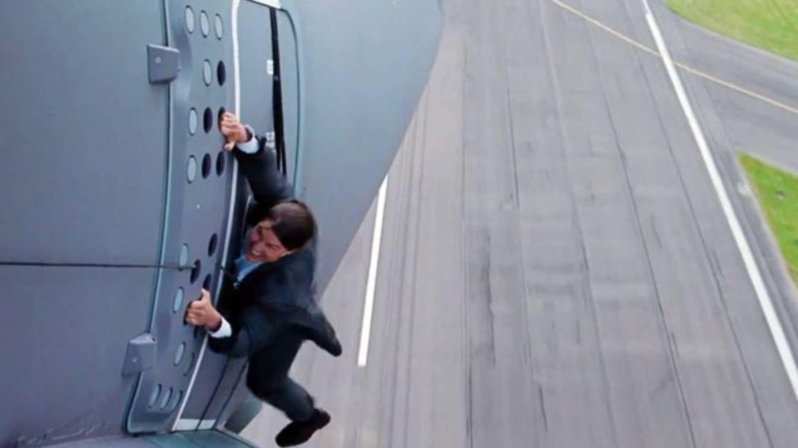 Mission Impossible 7: Tom Cruise Hangs Off Plane in Behind the Scenes Image