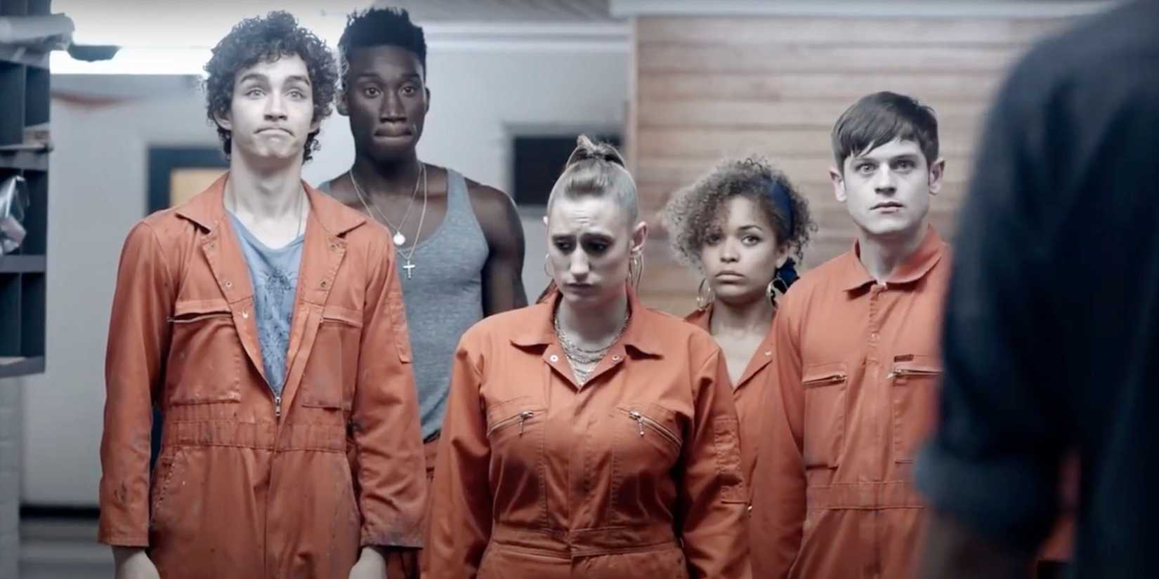 The original cast of Misfits