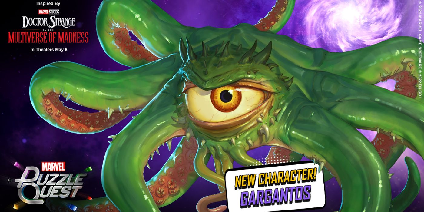 Doctor Strange Puzzle Quest Adds Gargantos for Multiverse of Madness