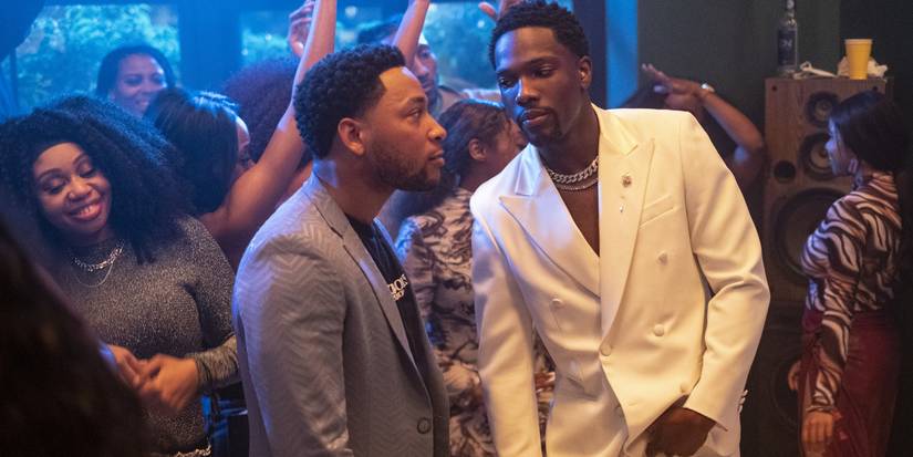Jacob Latimore and Tosin Cole in House Party