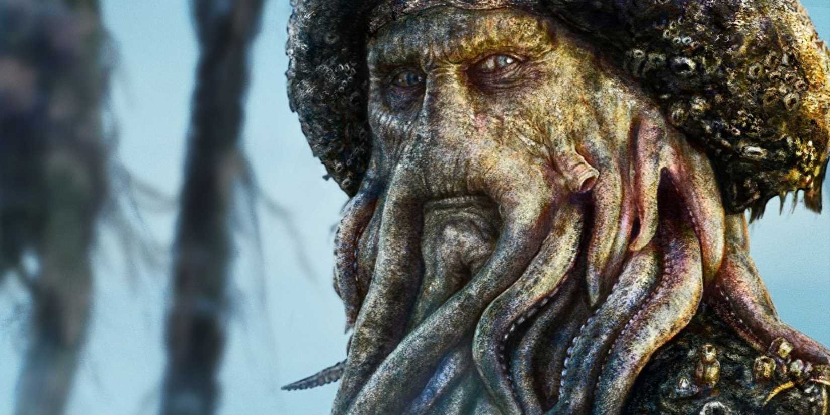 Bill Nighy as Davy Jones in POTC 2