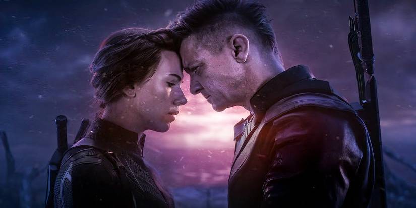 Clint Natasha Endgame