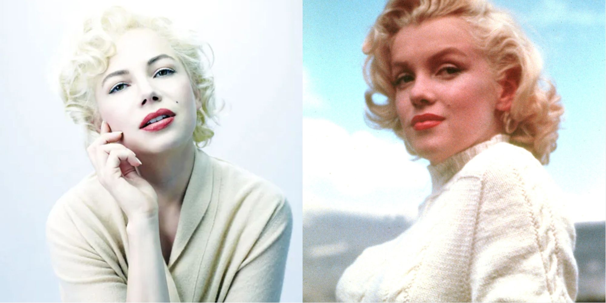 Michelle Williams as Marilyn Monroe