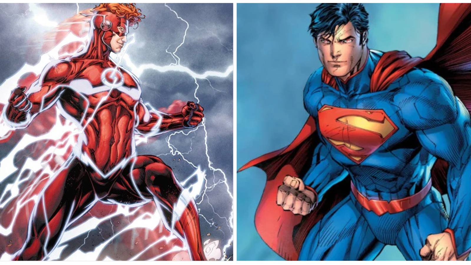 Wally West and Superman