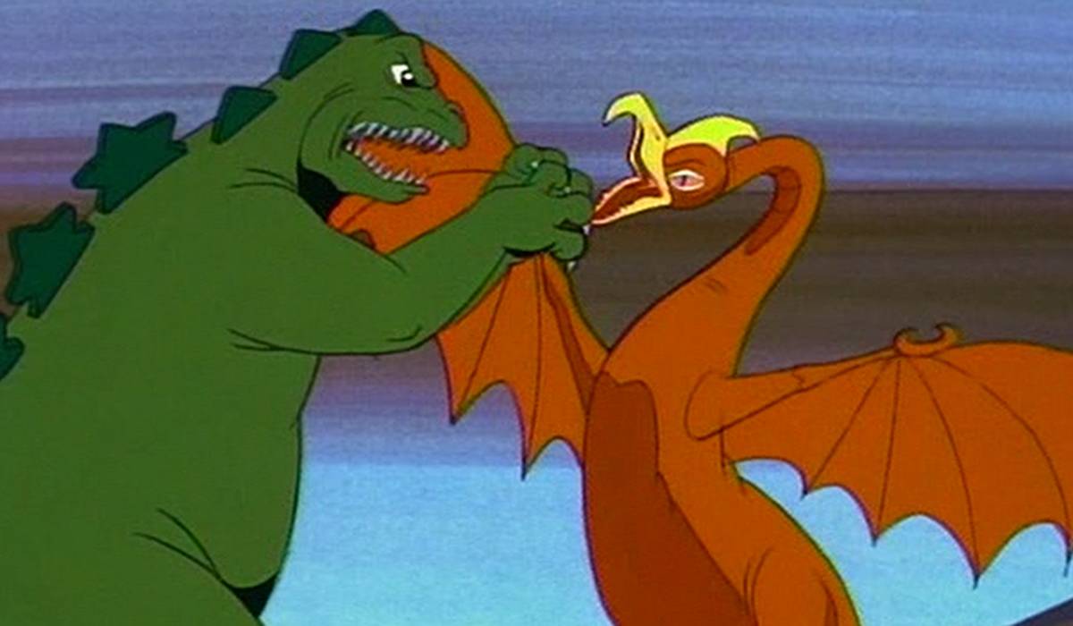 Godzilla Cartoon Animation Drawing Animated Series Godzilla Dragon