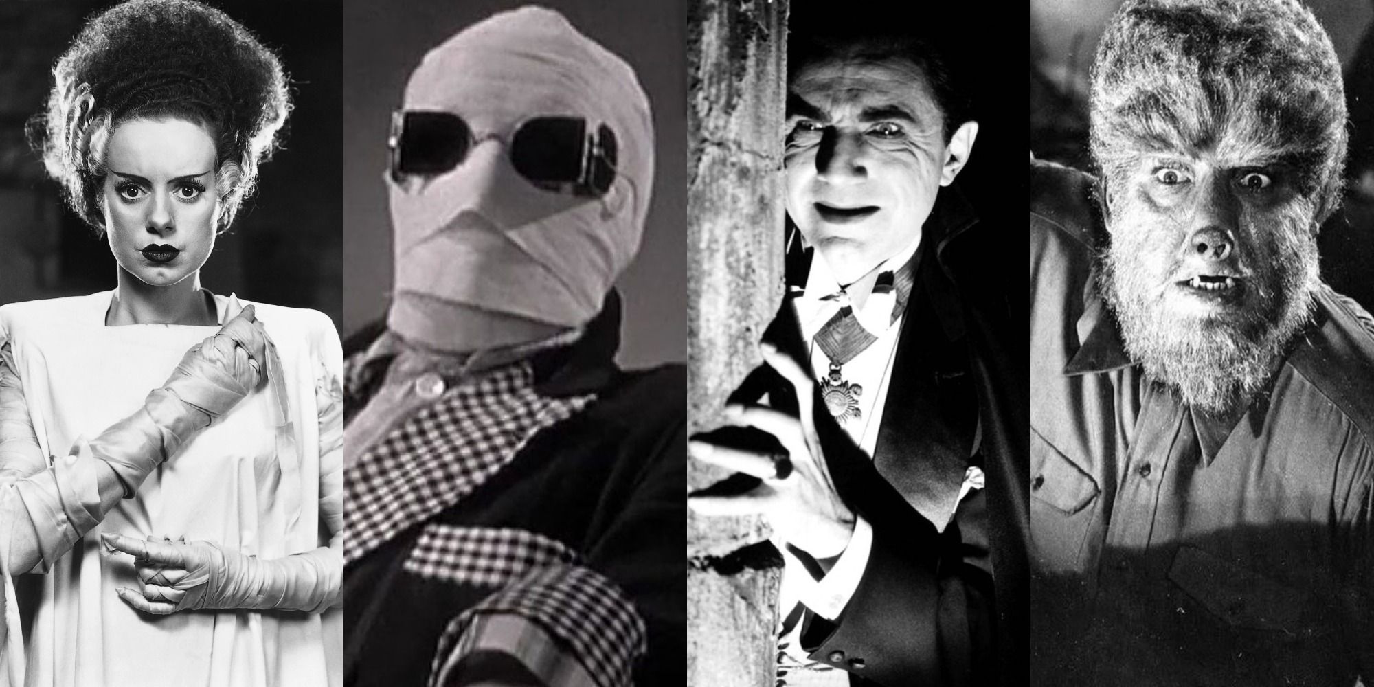 Universal Monster Horror Collage