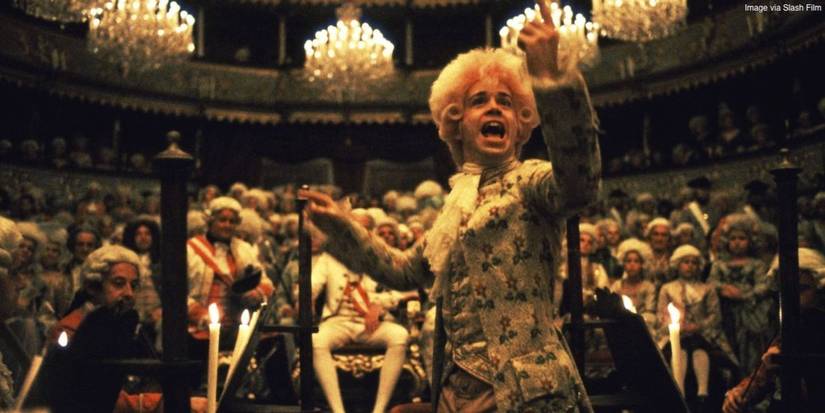 Tom Hulce's Mozart conducting in Amadeus
