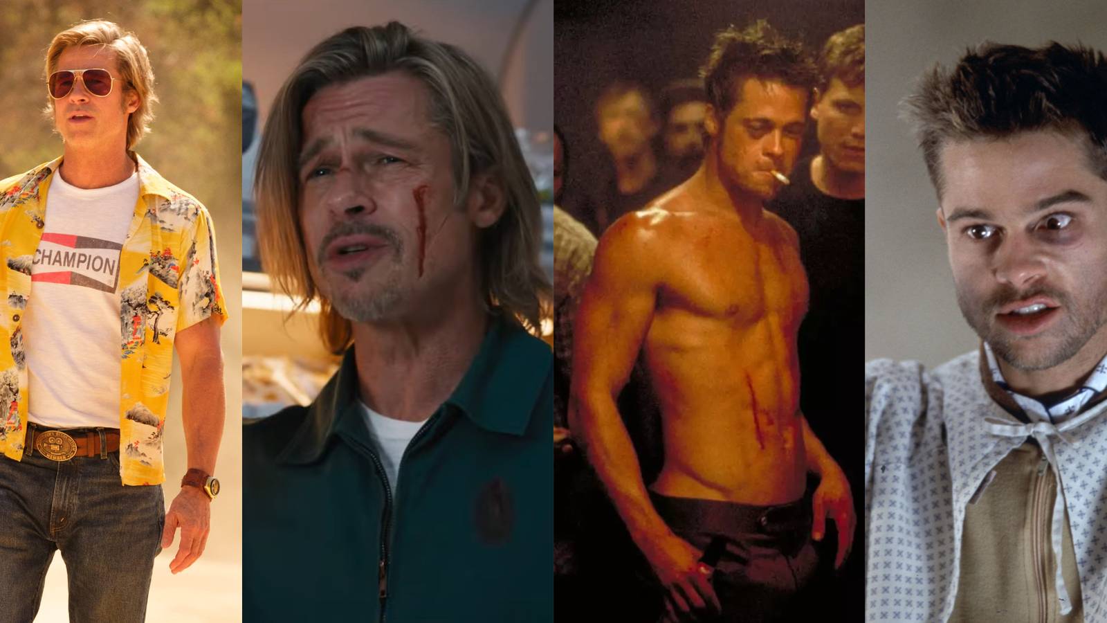 Bullet Train' \u0026 9 of Brad Pitt's Most Chaotic Performances, image size:1600x900