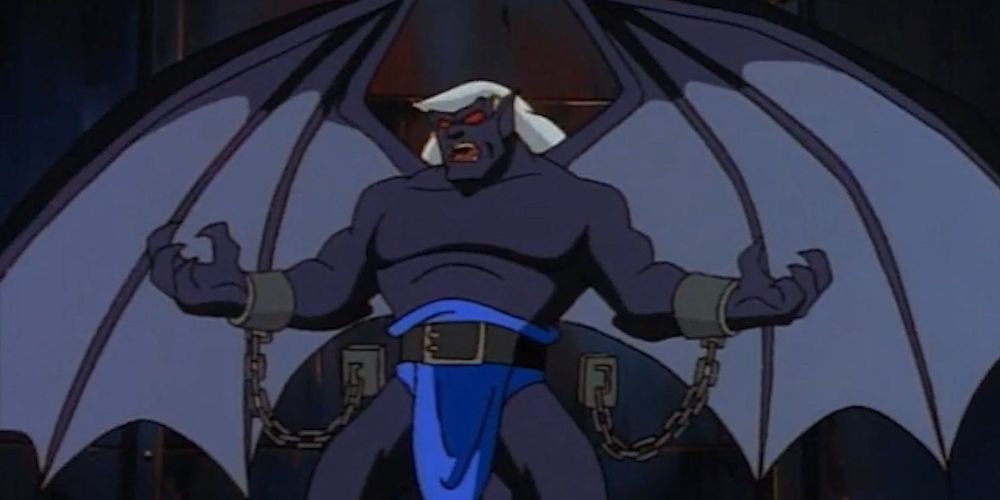 Thailog in chains from Disnay's Gargoyles