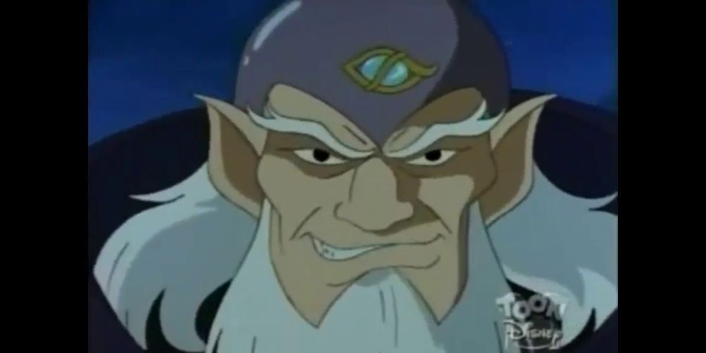 The Archmage with the Eye of Odin in Disney's Gargoyles