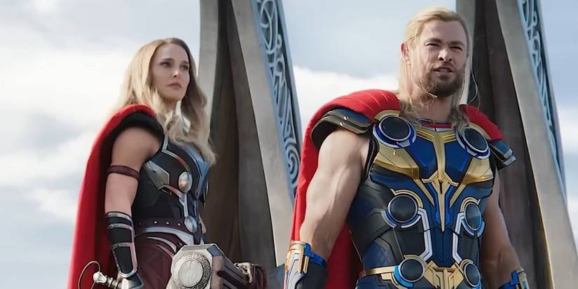Mighty Thor and Thor in Thor: Love and Thunder