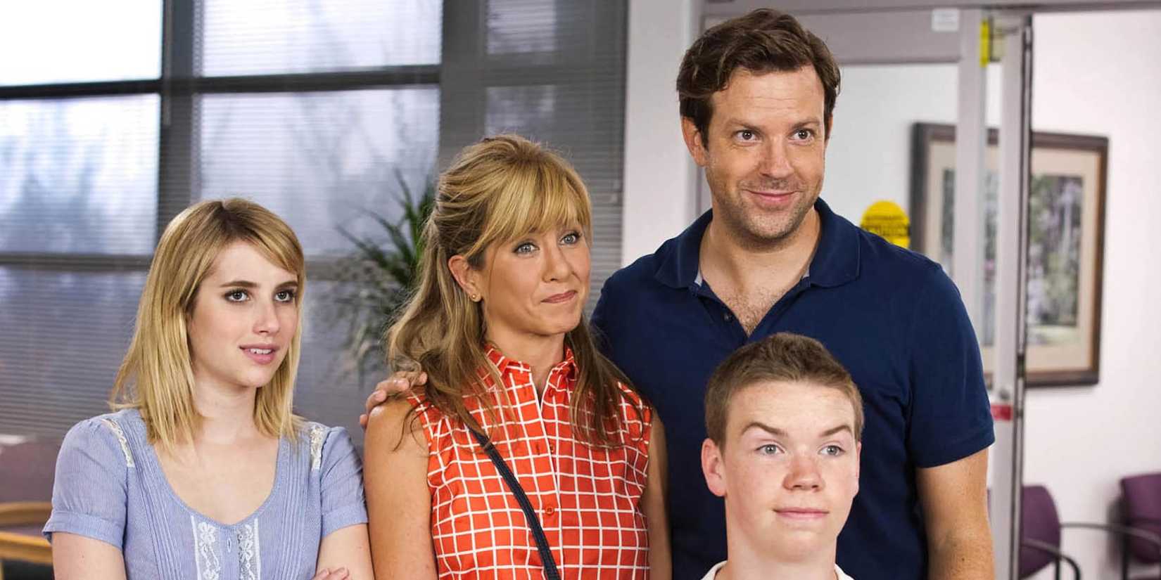 Jennifer Aniston dan Jason Sudeikis di Kami The Millers
