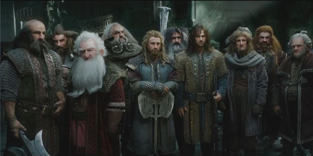 Most of the Dwarves from The Hobbit: The Battle of The Five Armies