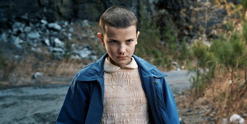 Millie Bobby Brown as Eleven in Stranger Things Season 1