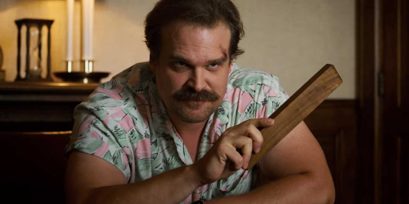 David Harbour as Jim Hopper in Stranger Things.