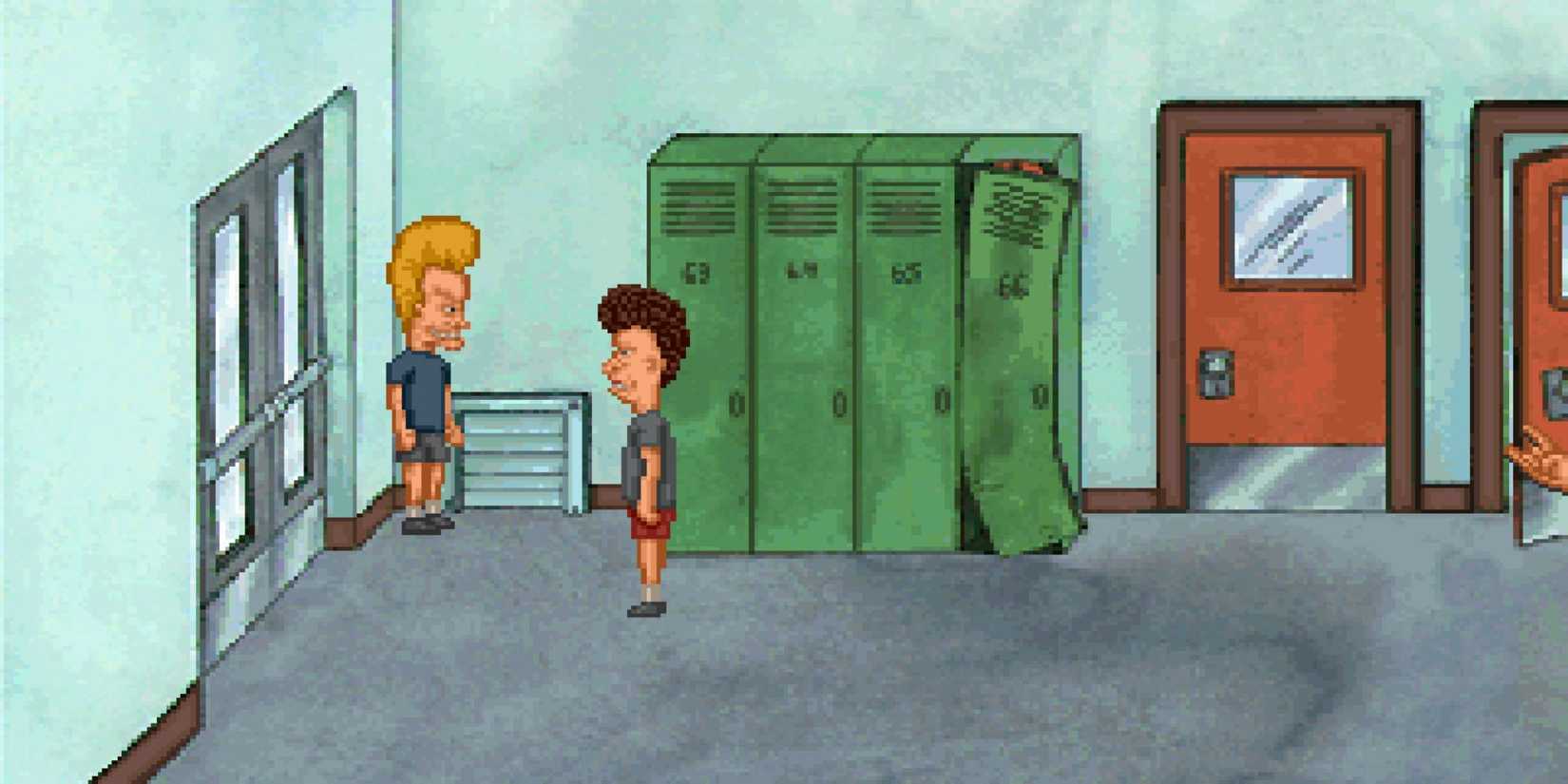 A screenshot from Beavis & Butt-Head